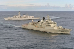 HMS Portland in Lisbon