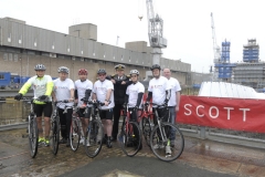 HMS Scott charity ride