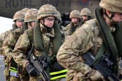Royal Marines exercise in Cornwall