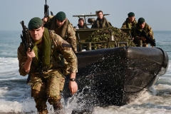 Royal Marines exercise in Cornwall
