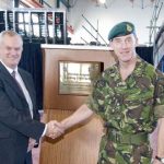 Phil Jones of Babcock and Major General Buster Howes