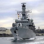 HMS Northumberland welcomed home