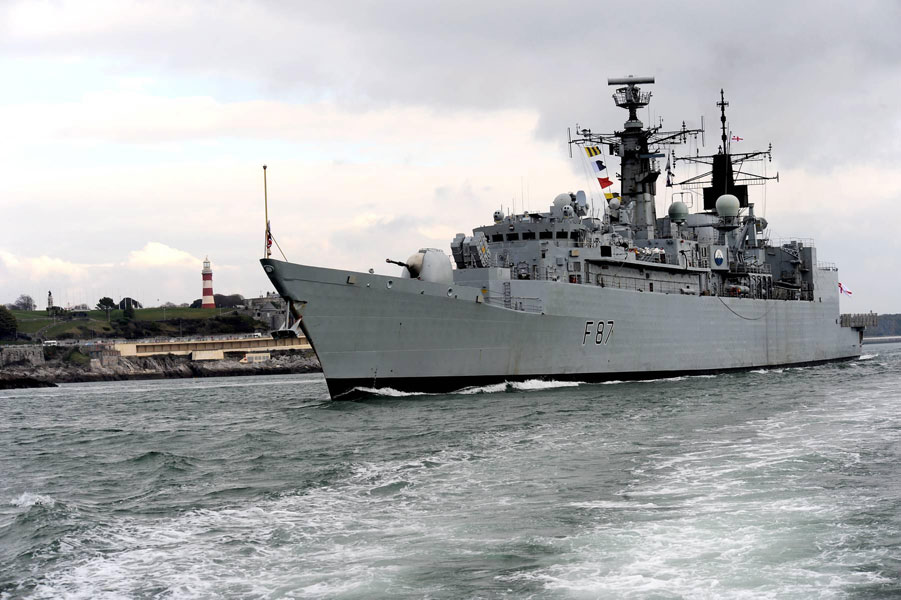 HMS Chatham’s Final Homecoming