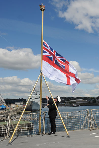 The decommissioning of HMS Cornwall