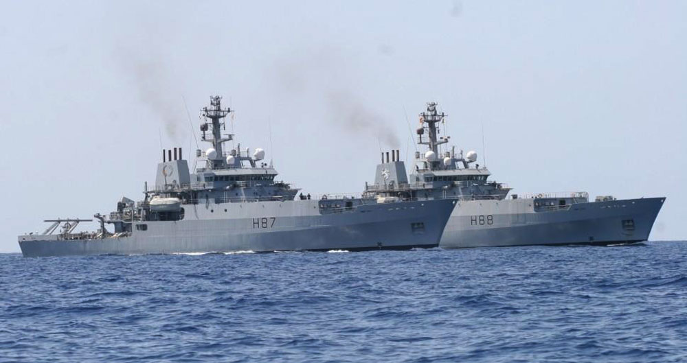 HMS Echo and HMS Enterprise