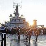 HMS Bulwark visits Torbay