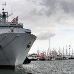 Plymouth based HMS Bulwark stars at Boat Show