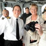 HMS Montrose thanks families