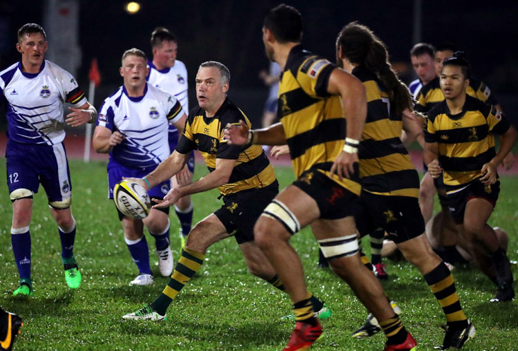 HMS Albion’s Lions rugby team