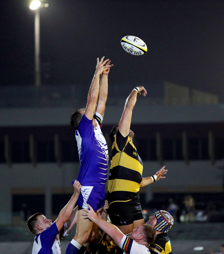 HMS Albion’s Lions rugby team