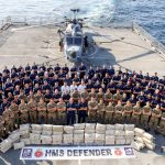 Royal Navy warship HMS Defender makes second Gulf drugs bust