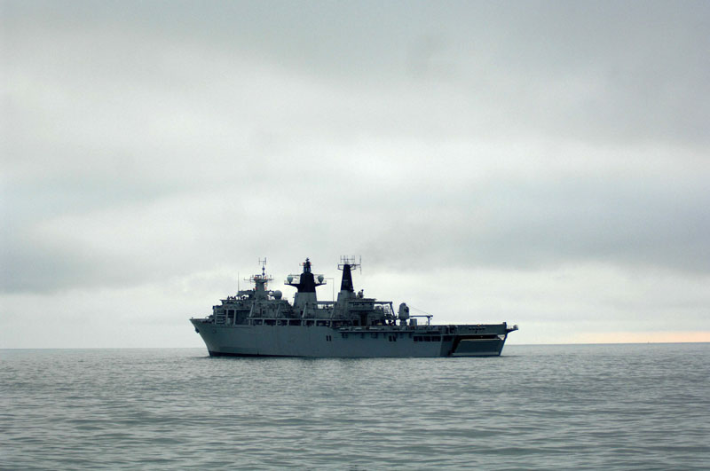 Royal Navy amphibious exercise in South West