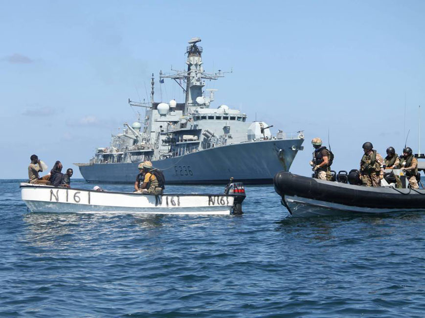 HMS Montrose counter-piracy patrol