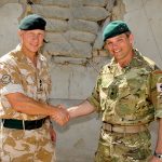 Lt Col Nick Kitson and Lt Col Paul James