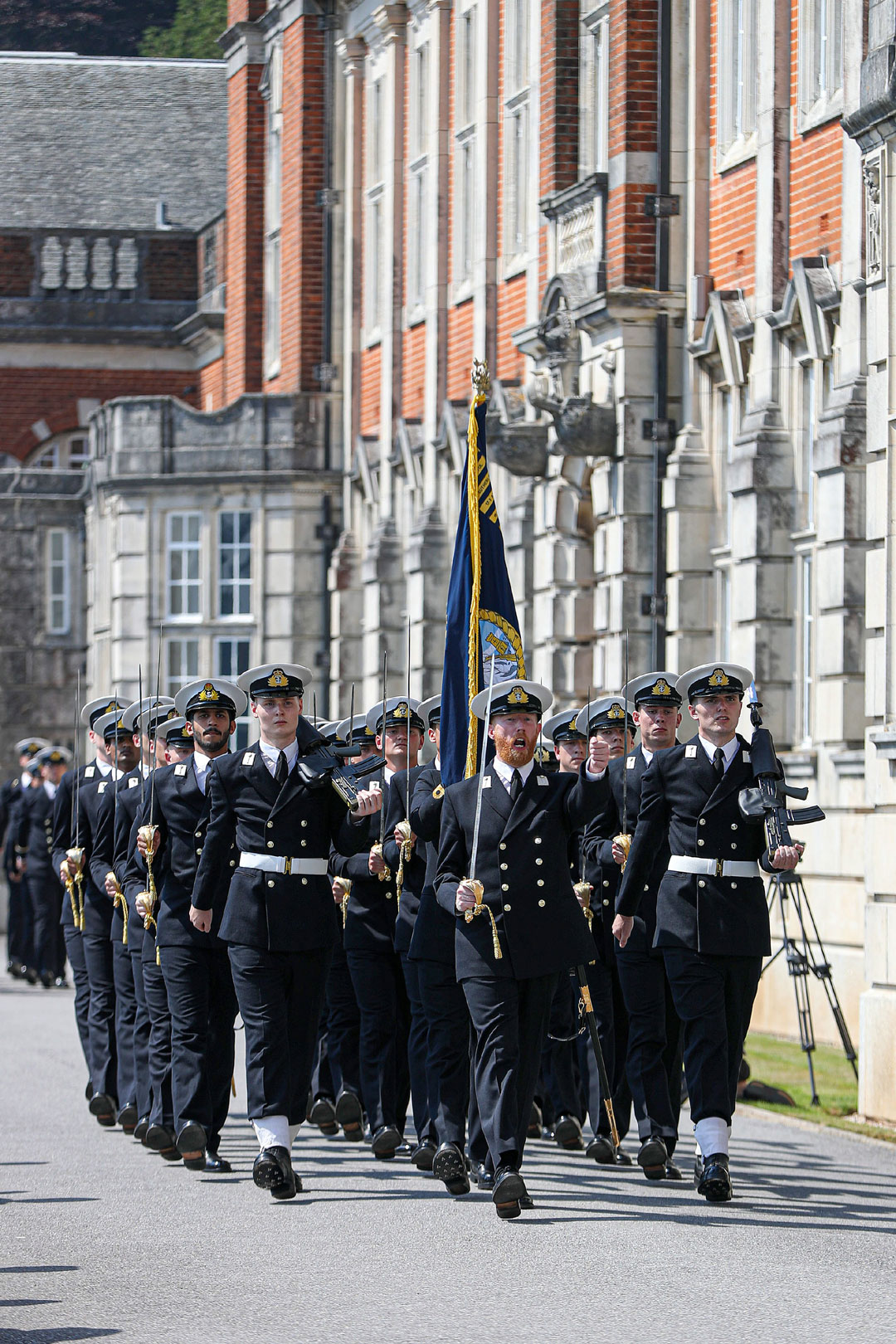 Britannia Royal Naval College in Dartmouth
