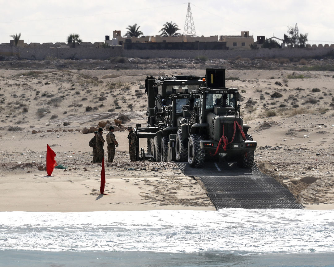 Royal and Egyptian Navies showcase amphibious forces