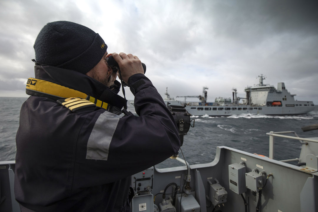 Royal Navy leads international task force on Baltic mission
