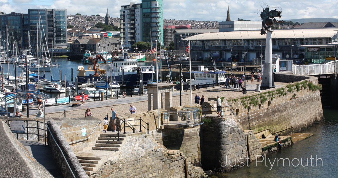The Mayflower Steps Plymouth Barbican