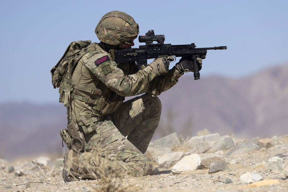 Royal Marines complete Mojave Desert exercises