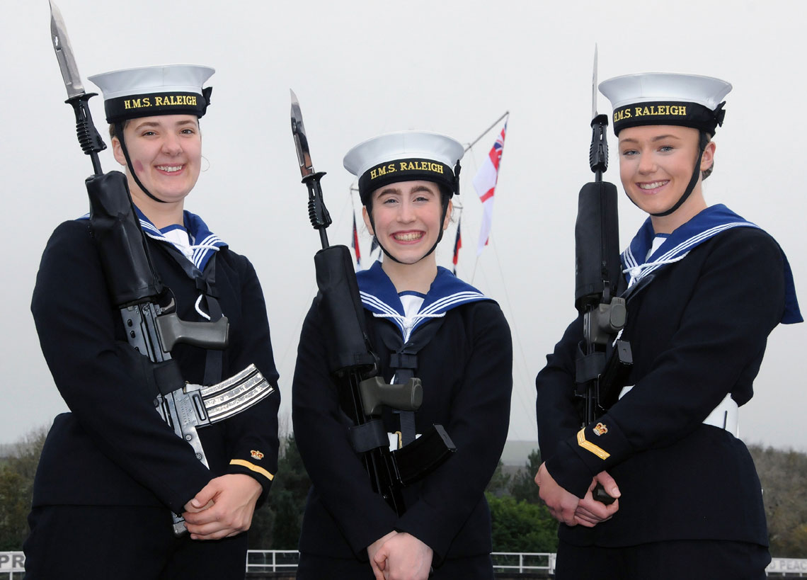 Royal Navy doubles training capacity for women