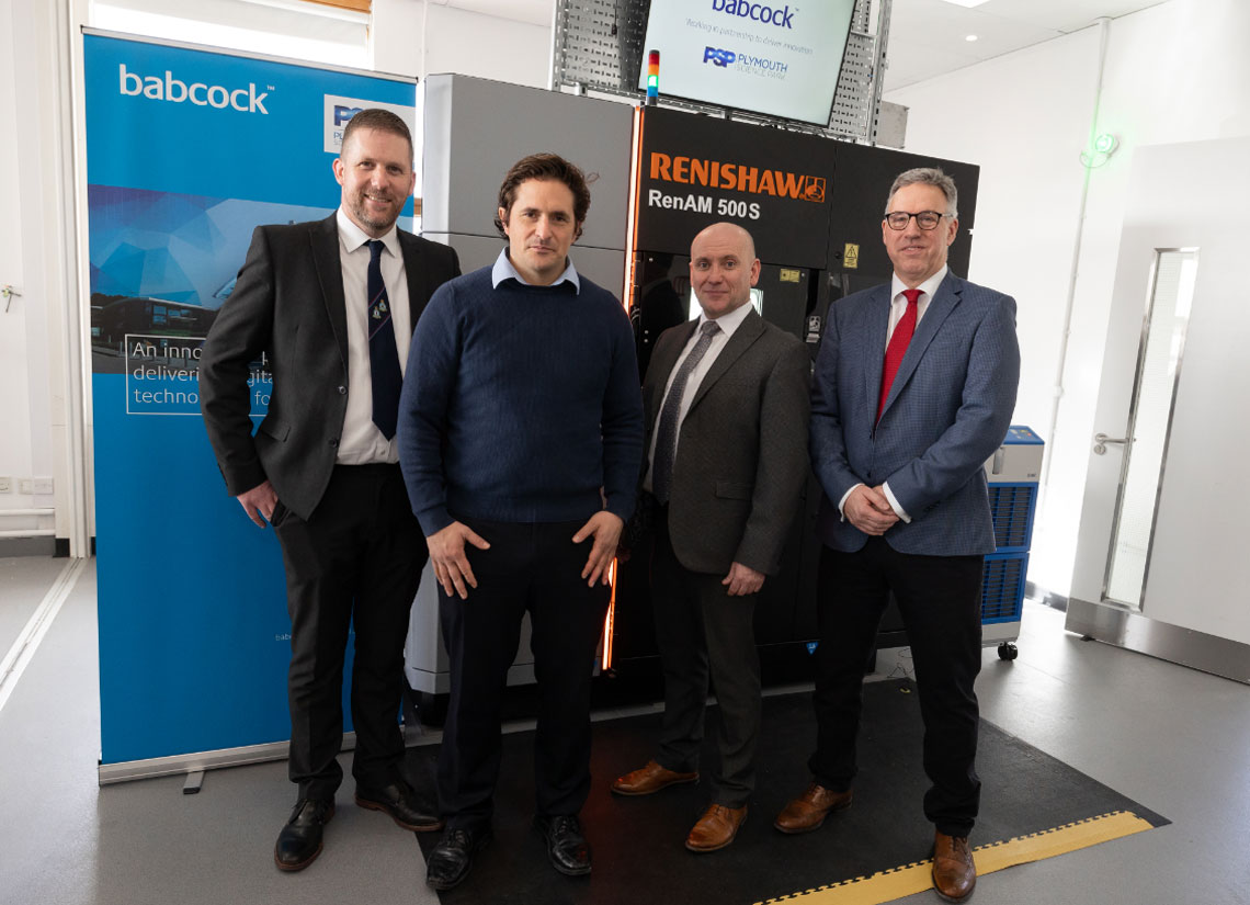 Babcock and Plymouth Science Park launch advanced manufacturing lab in new innovation partnership