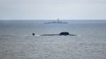 HMS Portland shadows Russian submarine Severodvinsk