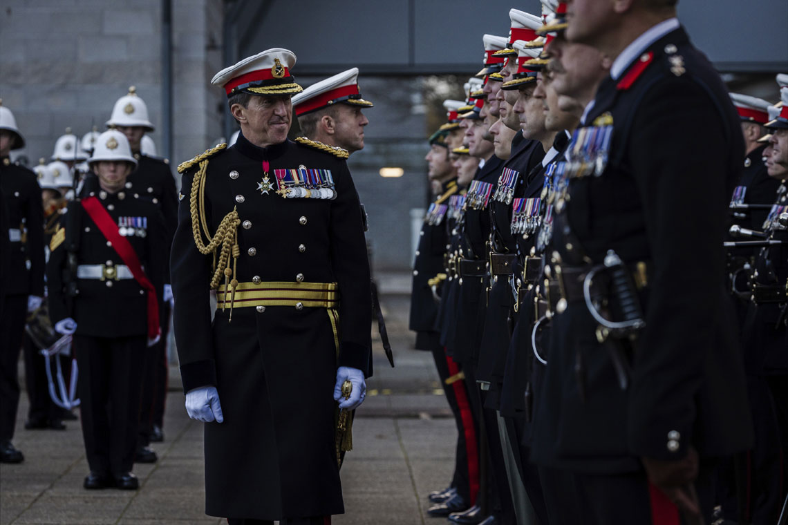 General Gwyn Jenkins, the new Commandant General Royal Marines and Vice Chief of the Defence Staff