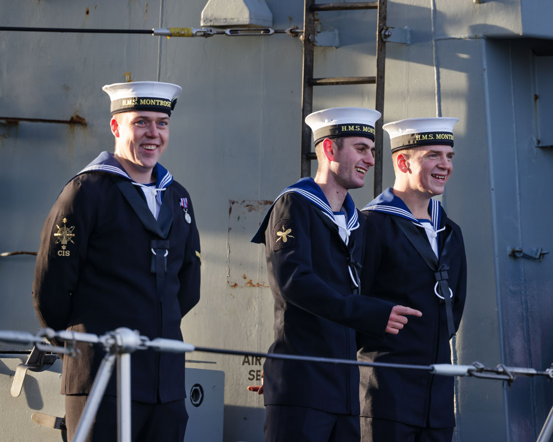 HMS Montrose Homecoming