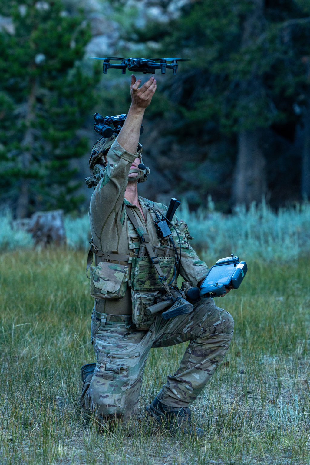 Royal Marines test new kit and commando skills in intensive mountain training in California