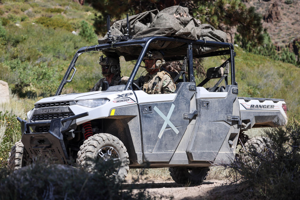 Royal Marines test new kit and commando skills in intensive mountain training in California