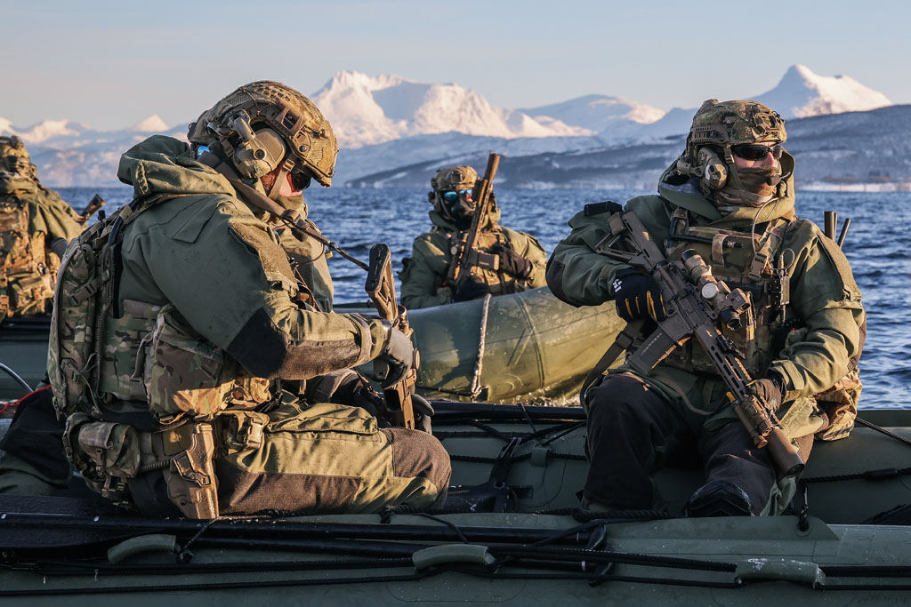 Specialist Royal Marines take on discreet fjord missions as part of Arctic operation
