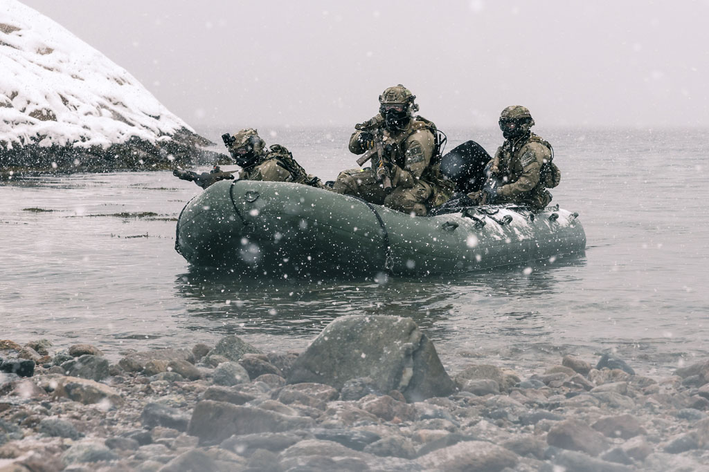 Specialist Royal Marines take on discreet fjord missions as part of Arctic operation
