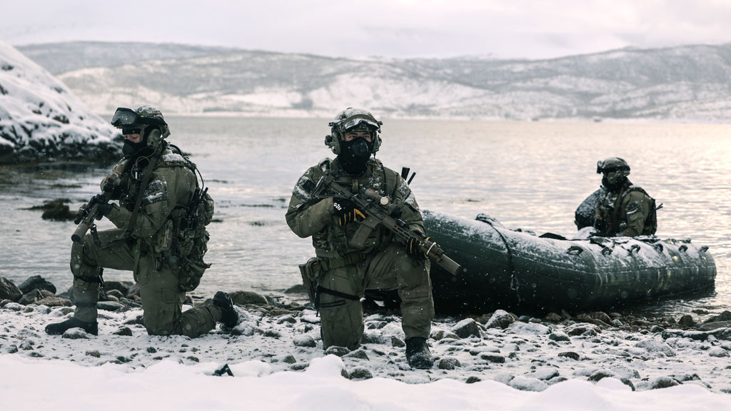 Specialist Royal Marines take on discreet fjord missions as part of Arctic operation