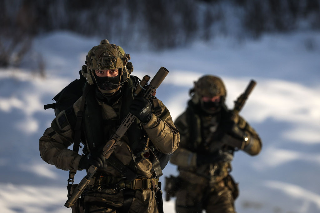 Specialist Royal Marines take on discreet fjord missions as part of Arctic operation