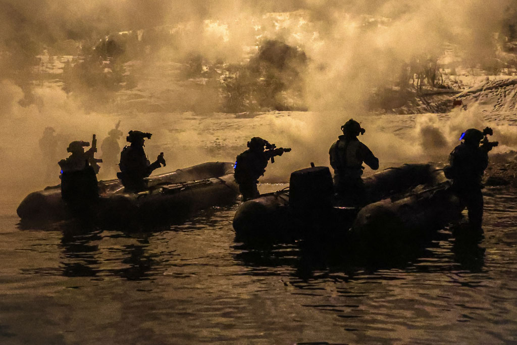 Specialist Royal Marines take on discreet fjord missions as part of Arctic operation