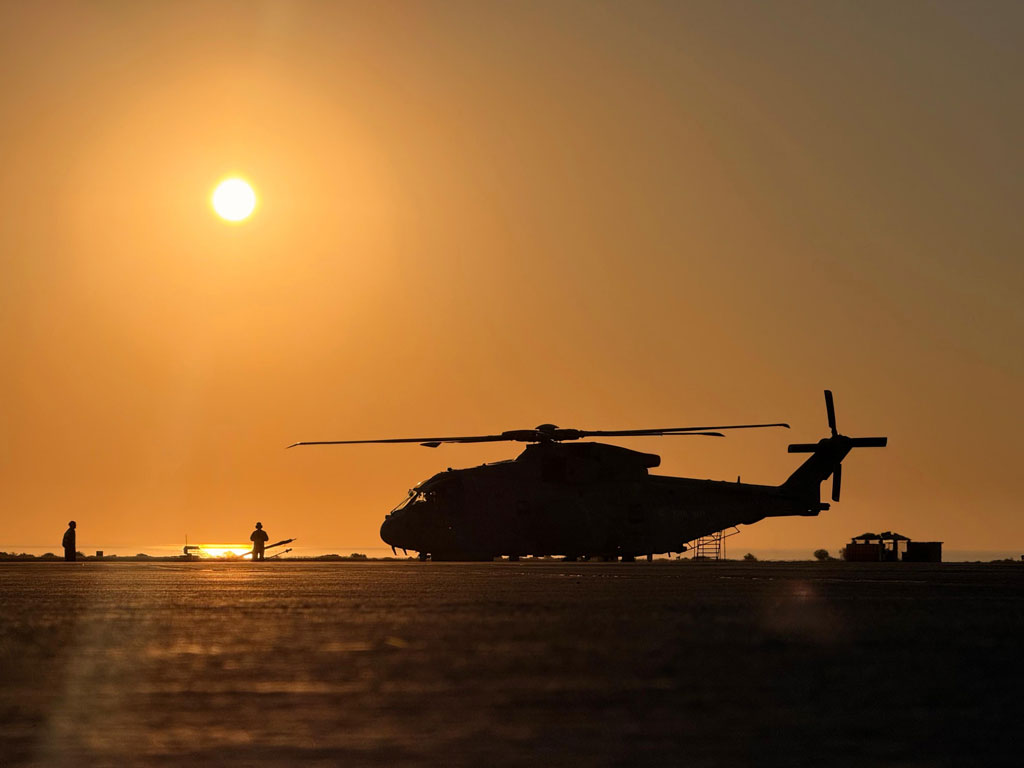 820 NAS in Cyprus training and on ASaC operations