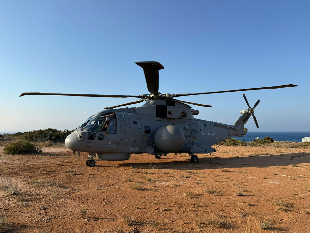 820 NAS in Cyprus training and on ASaC operations