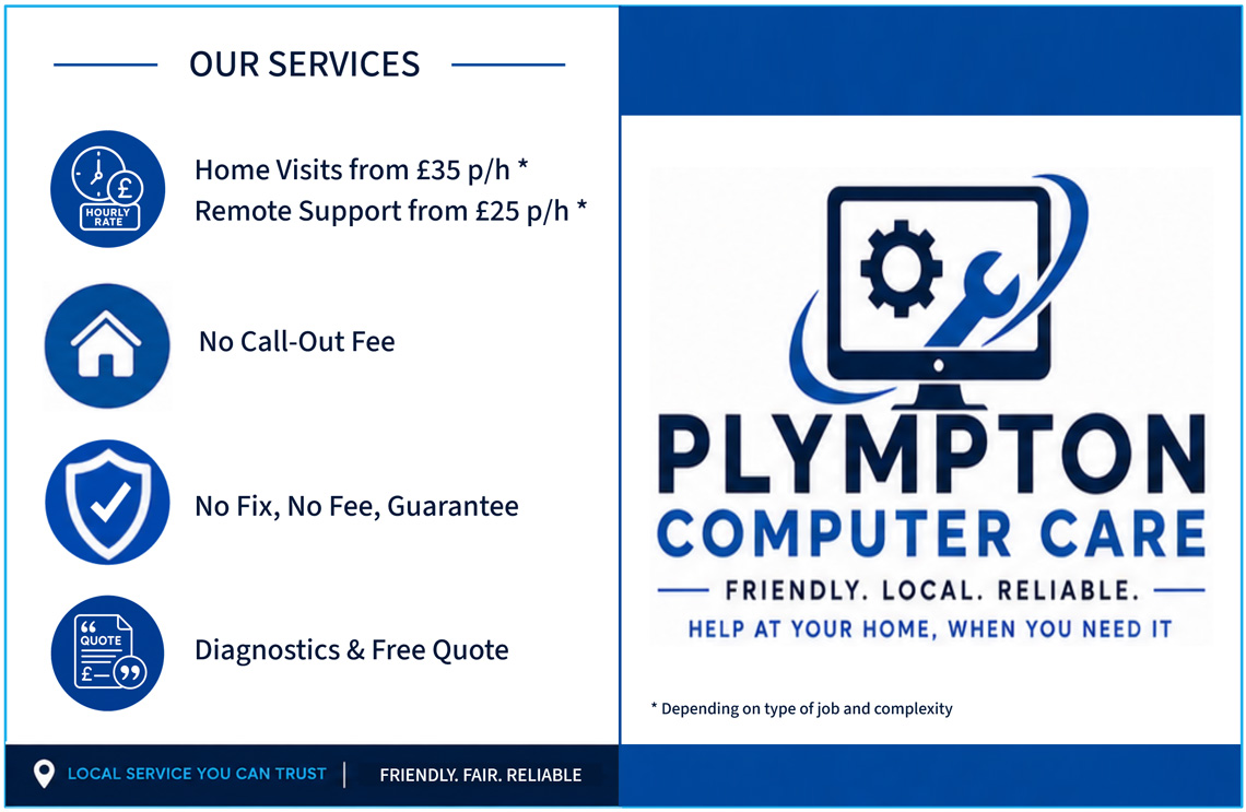Plympton Computer Care pricing