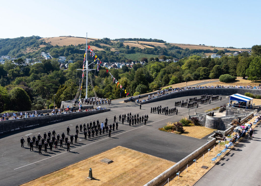 Naval Cadets pass out at Dartmouth