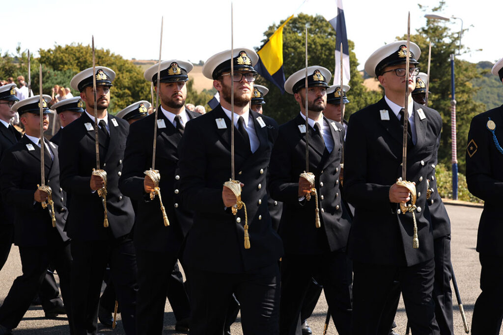 Naval Cadets pass out at Dartmouth
